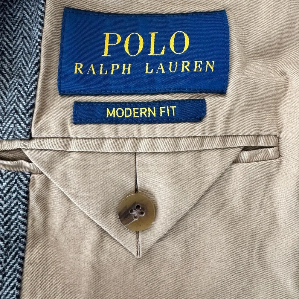 Polo Ralph Lauren Modern Herringbone Sport Coat Men's 42R